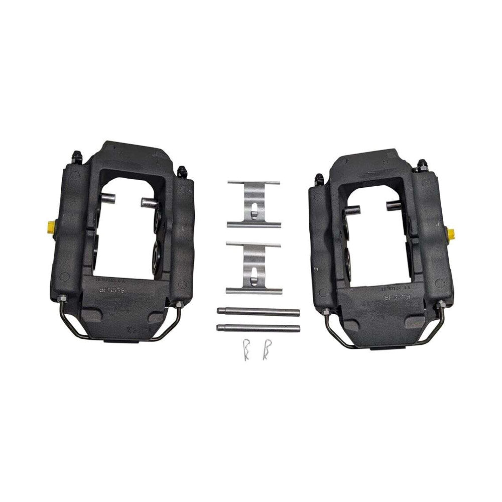 EPYTEC Bremssattel Kit passend für Audi Q7 / VW Touareg / Porsche Cayenne auf 4-Kolben Porsche ZR18/ZL18 Sattel für 22–28mm Bremsscheiben Hinterachse