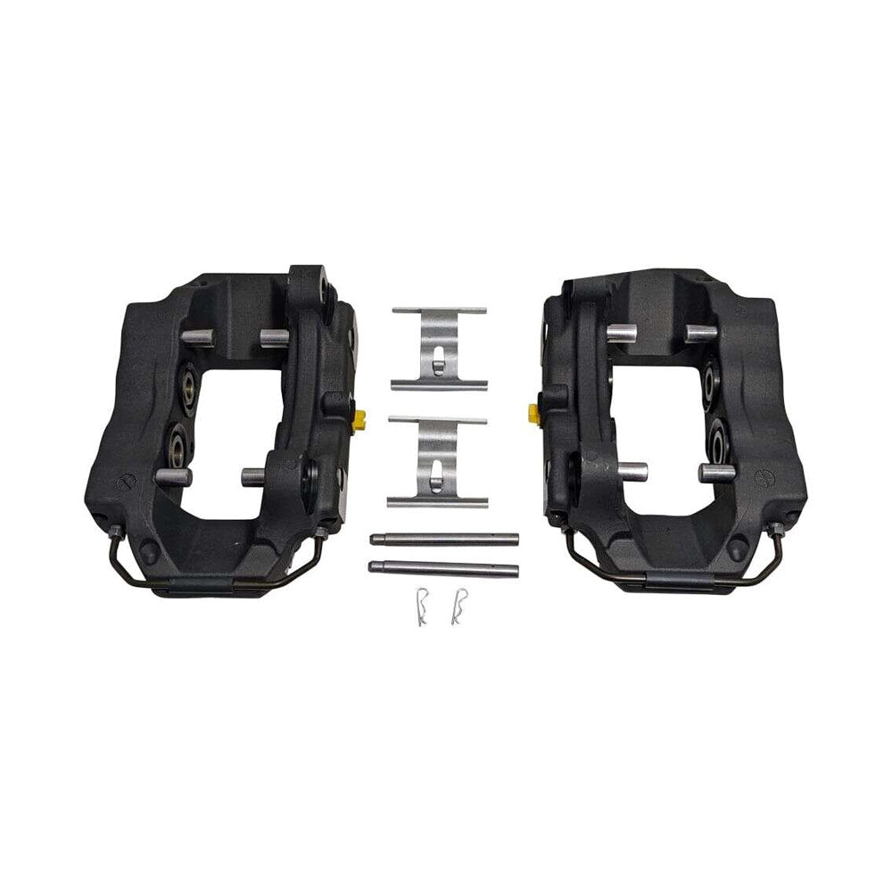 EPYTEC Bremssattel Kit passend für Audi Q7 / VW Touareg / Porsche Cayenne auf 4-Kolben Porsche ZR18/ZL18 Sattel für 22–28mm Bremsscheiben Hinterachse