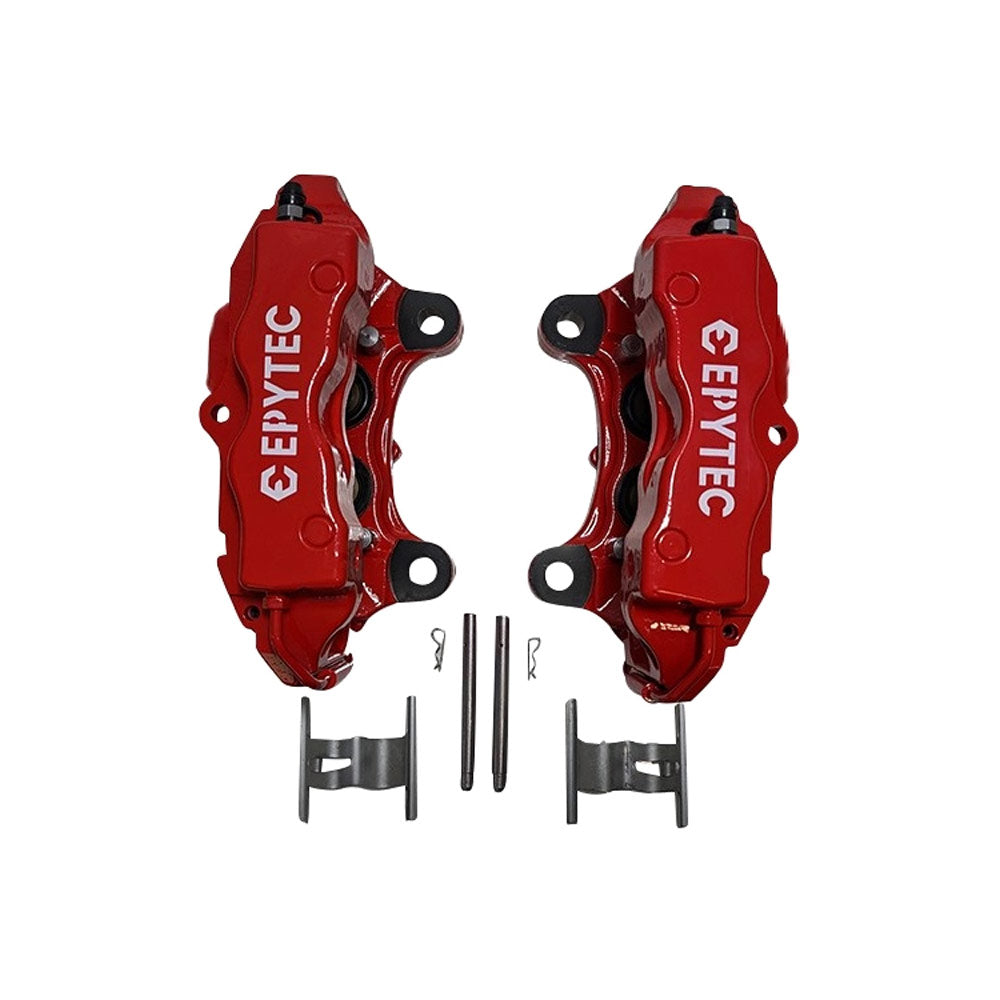 EPYTEC Bremssattel Kit passend für Audi Q7 / VW Touareg / Porsche Cayenne auf 4-Kolben Porsche ZR18/ZL18 Sattel für 22–28mm Bremsscheiben Hinterachse