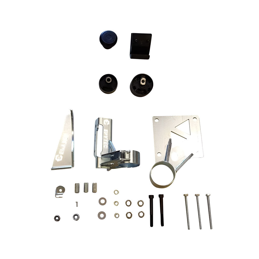 EPYTEC Umbauset passend für VW Golf 1 / Scirocco / Caddy zum Einbau von 02A / 02J 5-Gang Getriebe & VR5 20V / 10V AQN AGZ Motor