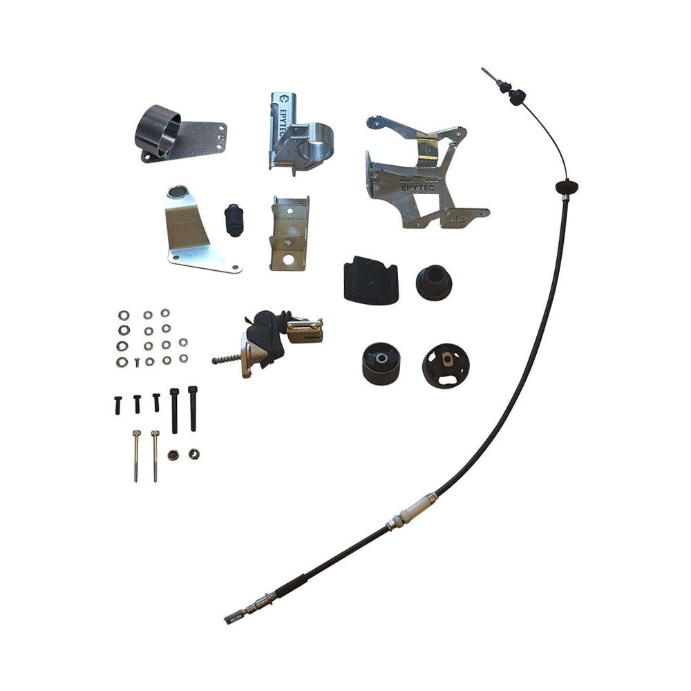 EPYTEC Umbauset passend für VW Golf 1 / Scirocco / Caddy zum Einbau von CDA / CTM / DPA Getriebe & 1.9 TDI / G60 / ABF / 2.0L Motor