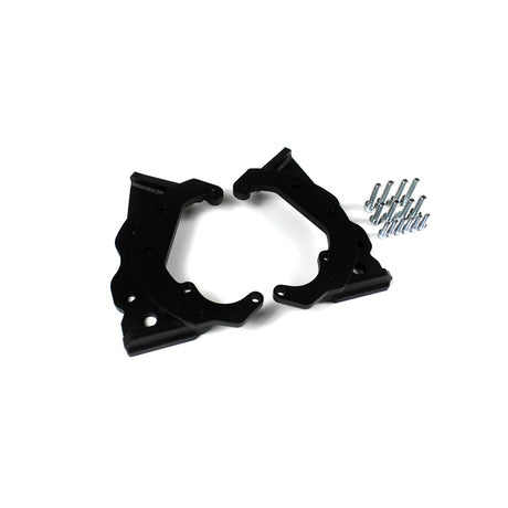 FAMEFORM Adapter Set Hinterachse auf 2. Bremssattel für Fly-Off passend für BMW E39 Limousine (Stahl)