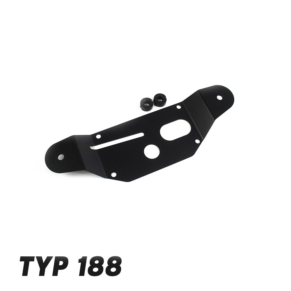 FAMEFORM Differentialaufhängung Typ 168 188 Verstärkungsblech passend für BMW E36 (Stahl)