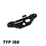 FAMEFORM Differentialaufhängung Typ 168 188 Verstärkungsblech passend für BMW E36 (Stahl)