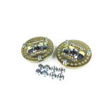 FAMEFORM Domlager V3 passend für BMW E36 E38 E8X E9X Z3 Vorderachse einstellbar Set (Stahl)