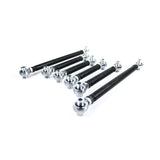 FAMEFORM Querlenker passend für BMW E8X E9X Hinterachse einstellbar Set Uniball (6-teilig / Cr-Mo)