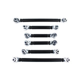 FAMEFORM Querlenker passend für BMW E90 E92 M3 Hinterachse einstellbar Set Uniball (6-teilig / Cr-Mo)