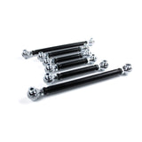 FAMEFORM Querlenker passend für BMW E8X E9X Hinterachse einstellbar Set Uniball (6-teilig / Cr-Mo)
