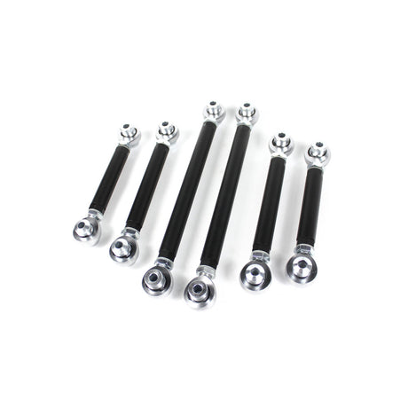 FAMEFORM Querlenker passend für BMW E8X E9X kein M Hinterachse einstellbar Set Uniball (6-teilig / Stahl)