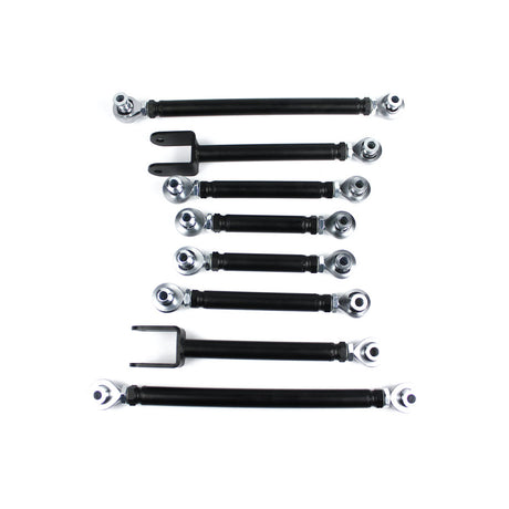 FAMEFORM Querlenker passend für BMW F2X F3X Hinterachse einstellbar Set Uniball (8-teilig / Cr-Mo)