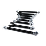 FAMEFORM Querlenker passend für BMW F2X F3X Hinterachse einstellbar Set Uniball (8-teilig / Cr-Mo)