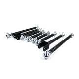 FAMEFORM Querlenker passend für BMW F2X F3X Hinterachse einstellbar Set Uniball (8-teilig / Cr-Mo)