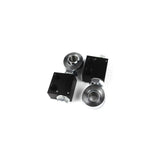 FAMEFORM Querlenker Vorderachse Buchsen Lollipop Set Uniball stufenlos einstellbar passend für BMW E30 E36 (Aluminium)