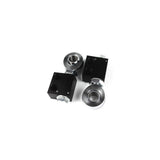 FAMEFORM Querlenker Vorderachse Buchsen Lollipop Set Uniball stufenlos einstellbar passend für BMW E30 E36 (Aluminium)
