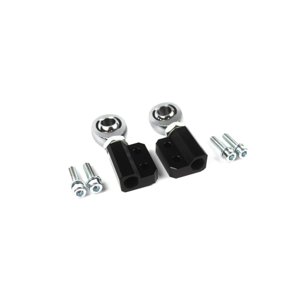 FAMEFORM Querlenker Vorderachse Buchsen Lollipop Set Uniball stufenweise einstellbar passend für BMW E30 E36 (Aluminium)