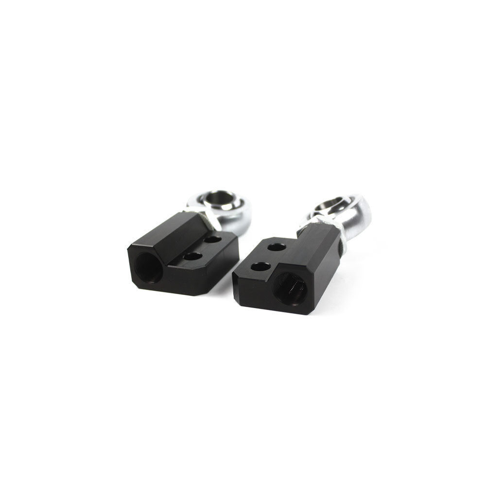 FAMEFORM Querlenker Vorderachse Buchsen Lollipop Set Uniball stufenweise einstellbar passend für BMW E30 E36 (Aluminium)