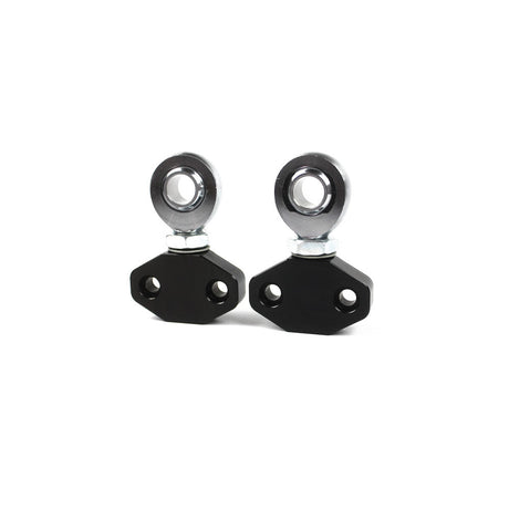 FAMEFORM Querlenker Vorderachse Buchsen Lollipop Set Uniball stufenweise einstellbar passend für BMW E46 (Aluminium)