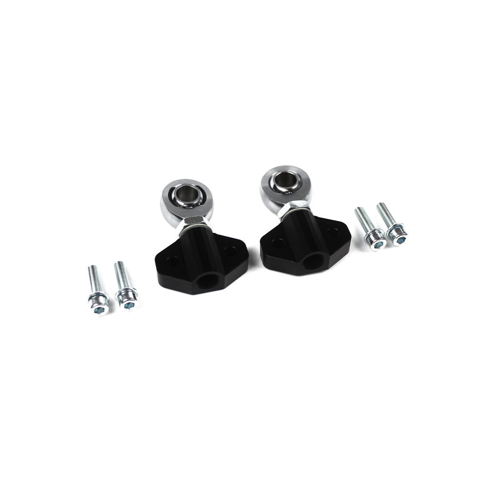 FAMEFORM Querlenker Vorderachse Buchsen Lollipop Set Uniball stufenweise einstellbar passend für BMW E46 (Aluminium)