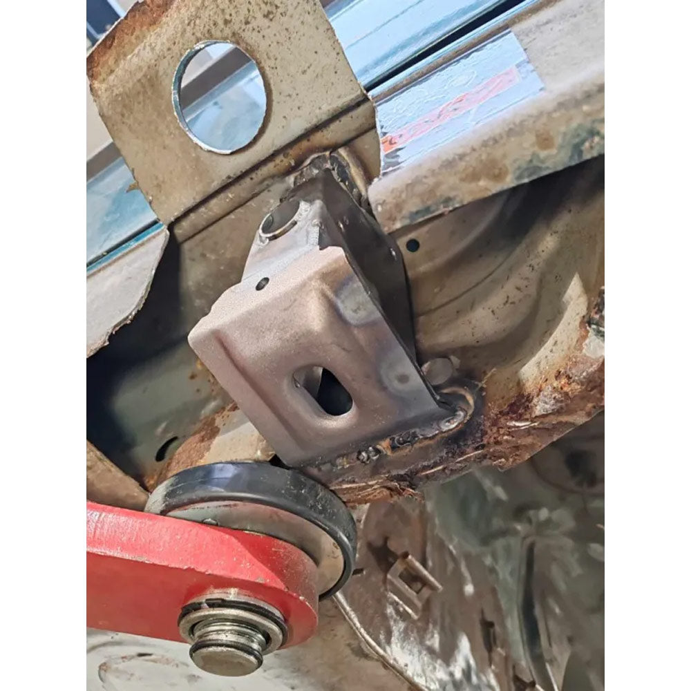 FAMEFORM Reparaturbleche Einschweissbleche Wagenheberaufnahme hinten passend für BMW E36 Compact (Stahl)