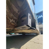 FAMEFORM Reparaturbleche Einschweissbleche Wagenheberaufnahme passend für BMW E36 Coupe (Stahl)