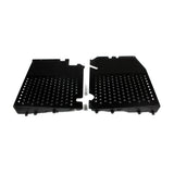 FAMEFORM Trittbretter Bodenbleche Set passend für BMW E39 (Stahl / Griptape)