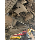 FAMEFORM X-Brace untere Domstrebe Versteifungskreuz passend für BMW E39 Hinterachse (eintragungsfrei)