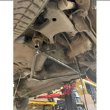 FAMEFORM X-Brace untere Domstrebe Versteifungskreuz passend für BMW E39 Hinterachse (eintragungsfrei)
