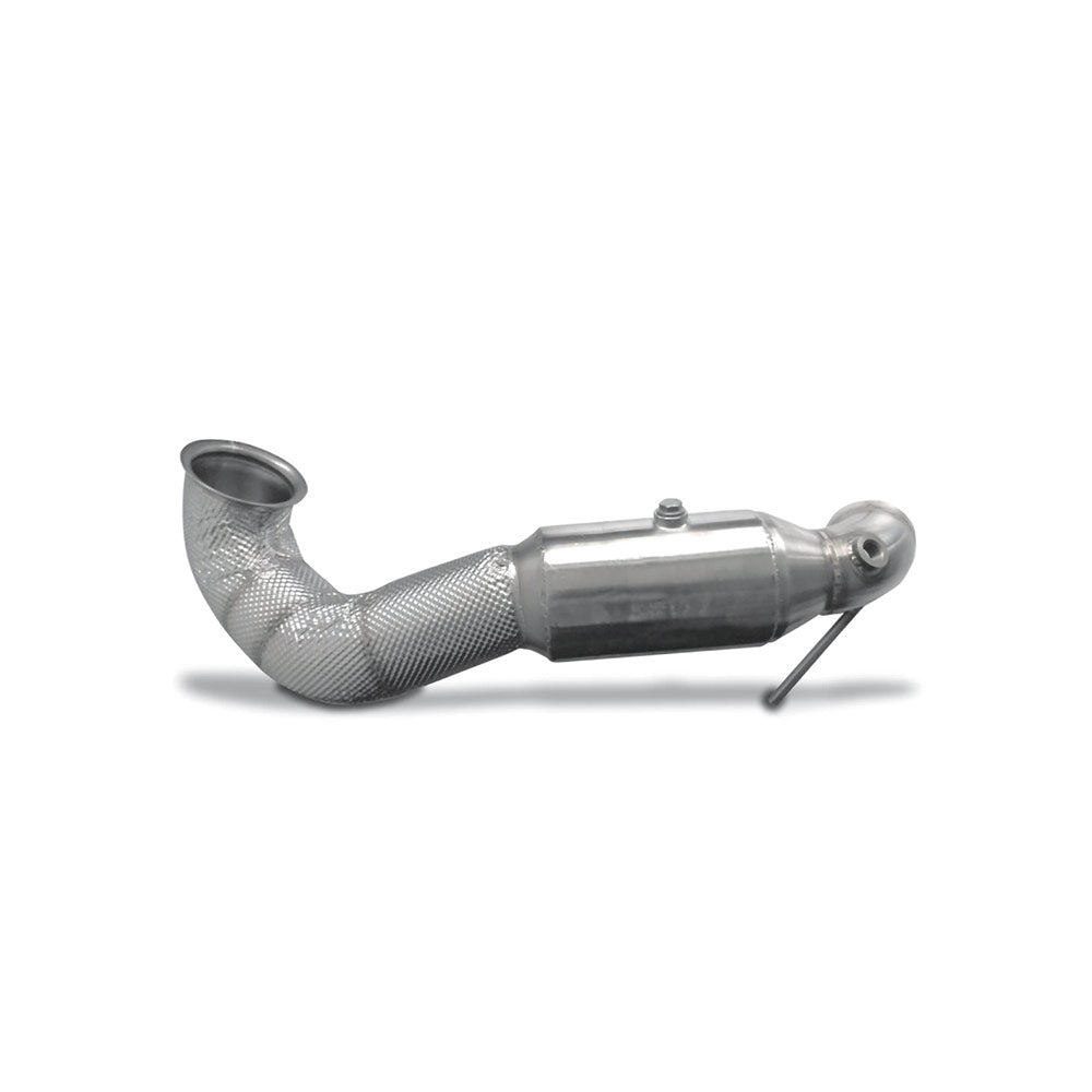 HJS Downpipe passend für Mercedes A45 W176 / CLA45 C117 / GLA45 X156 AMG 2.0L (eintragungsfrei)