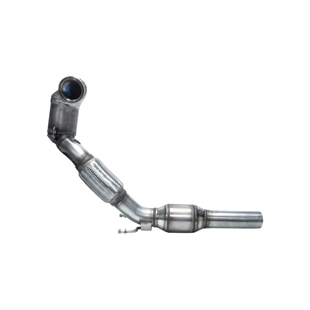 HJS Downpipe passend für VW Golf 7 GTI Facelift / Octavia 5E RS 2.0 TFSI EA888 Gen 3 Euro 6 (eintragungsfrei)