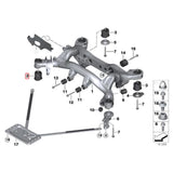 IRP Hinterachsträger Buchsen Set passend für BMW F2X F3X (PU)
