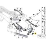 IRP Längslenker Lager Set passend für BMW F2X F3X Hinterachse (Aluminium)