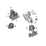 IRP Motorlager passend für BMW E8X E9X (Aluminium)