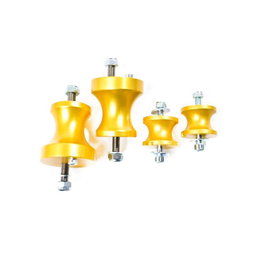 IRP Motorlager Getriebelager Set starr passend für BMW E36 E46 (Aluminium)