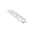 KAKUMA RACING PARTS Ansaugbrücken Adapter passend für Nissan VQ35 auf VQ37 (Aluminium)
