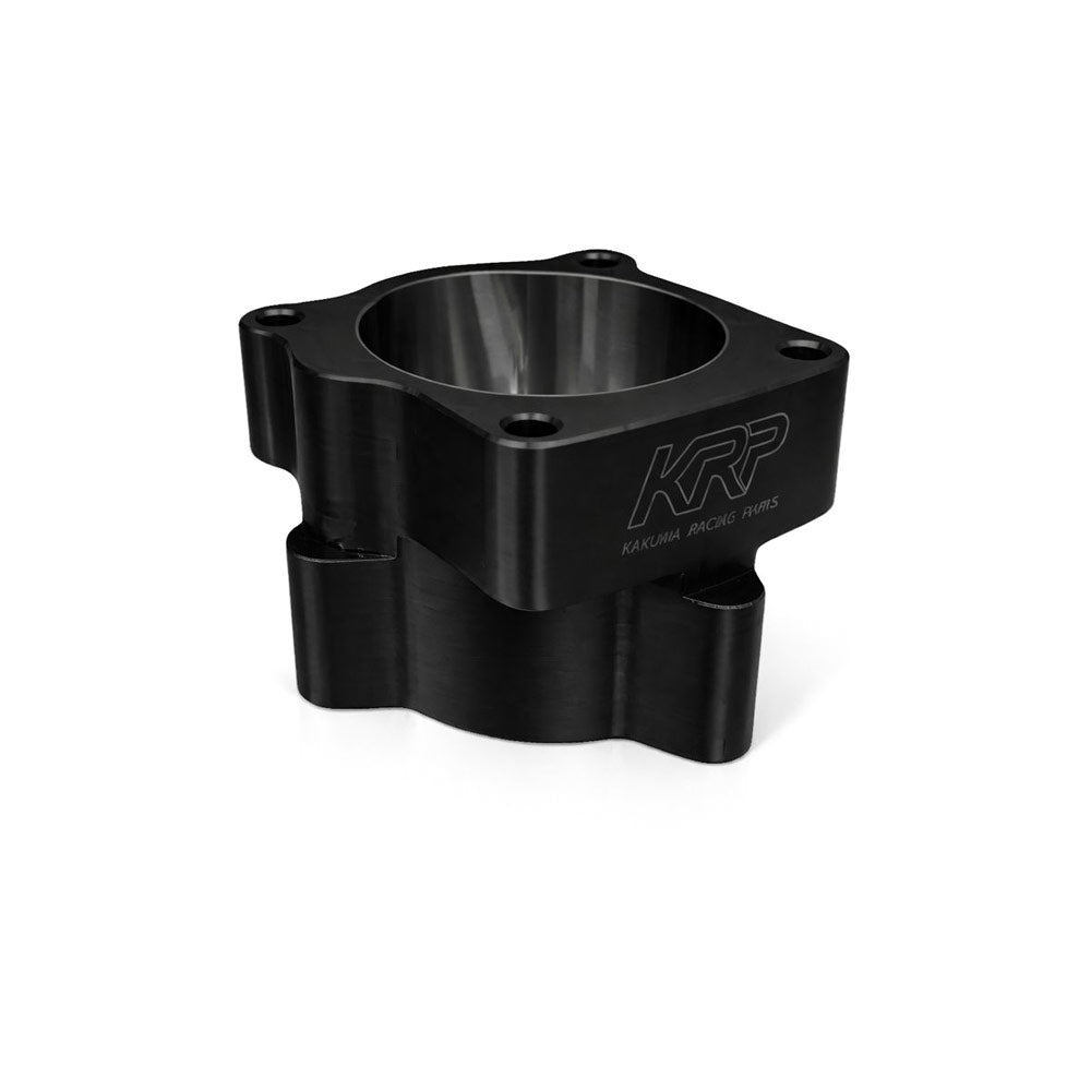 KAKUMA RACING PARTS DBW Drosselklappen Adapter passend für Toyota 2JZ auf Mazda RX-8 / Bosch 74 mm Drosselklappe (Aluminium)