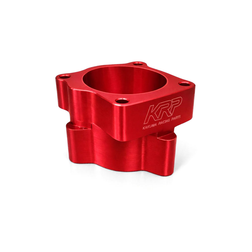 KAKUMA RACING PARTS DBW Drosselklappen Adapter passend für Toyota 2JZ auf Mazda RX-8 / Bosch 74 mm Drosselklappe (Aluminium)