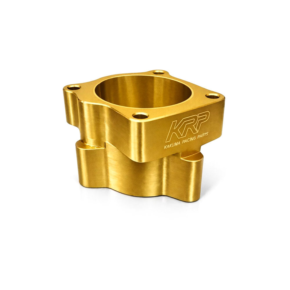 KAKUMA RACING PARTS DBW Drosselklappen Adapter passend für Toyota 2JZ auf Mazda RX-8 / Bosch 74 mm Drosselklappe (Aluminium)