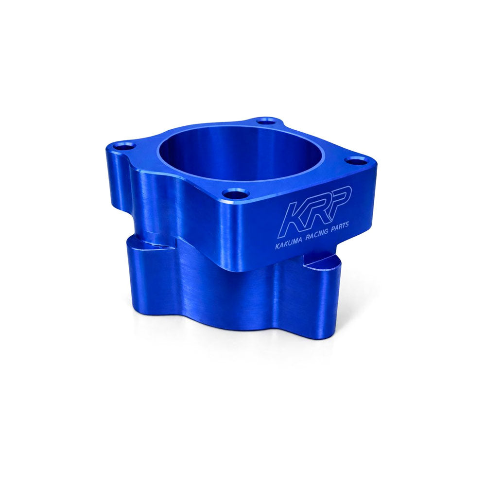 KAKUMA RACING PARTS DBW Drosselklappen Adapter passend für Toyota 2JZ auf Mazda RX-8 / Bosch 74 mm Drosselklappe (Aluminium)