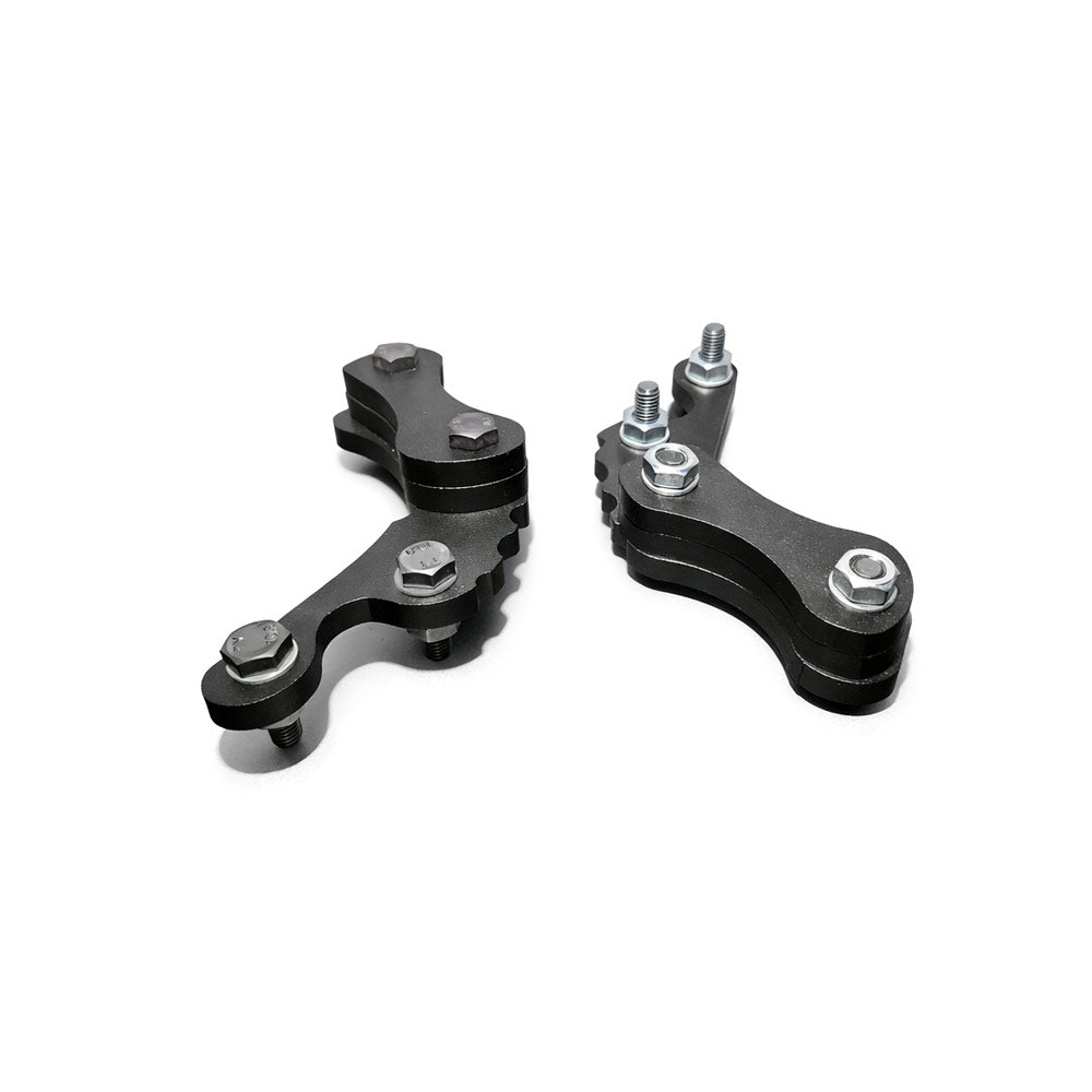 KAKUMA RACING PARTS Dual Caliper Kit Hinterachse auf 2. Bremssattel für Fly-Off passend für BMW E30 (Stahl)