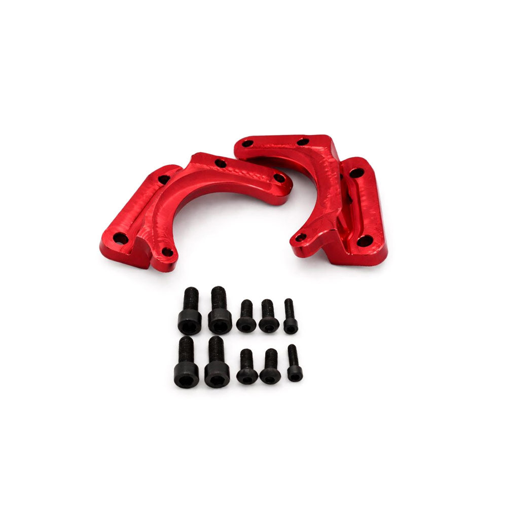 KAKUMA RACING PARTS Dual Caliper Kit Hinterachse auf 2. Bremssattel für Fly-Off passend für BMW E36 328i (Aluminium)