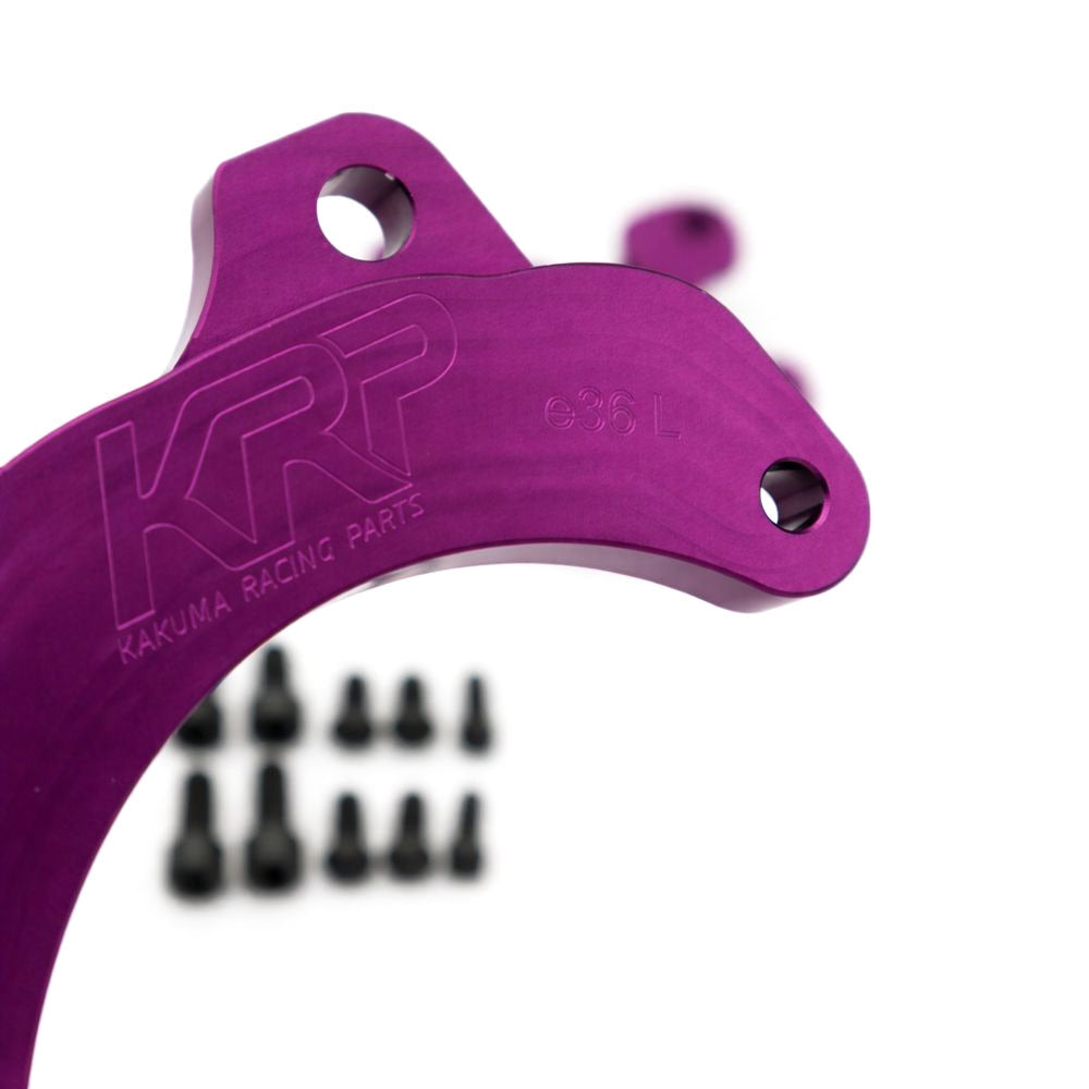 KAKUMA RACING PARTS Dual Caliper Kit Hinterachse auf 2. Bremssattel für Fly-Off passend für BMW E36 (Aluminium)