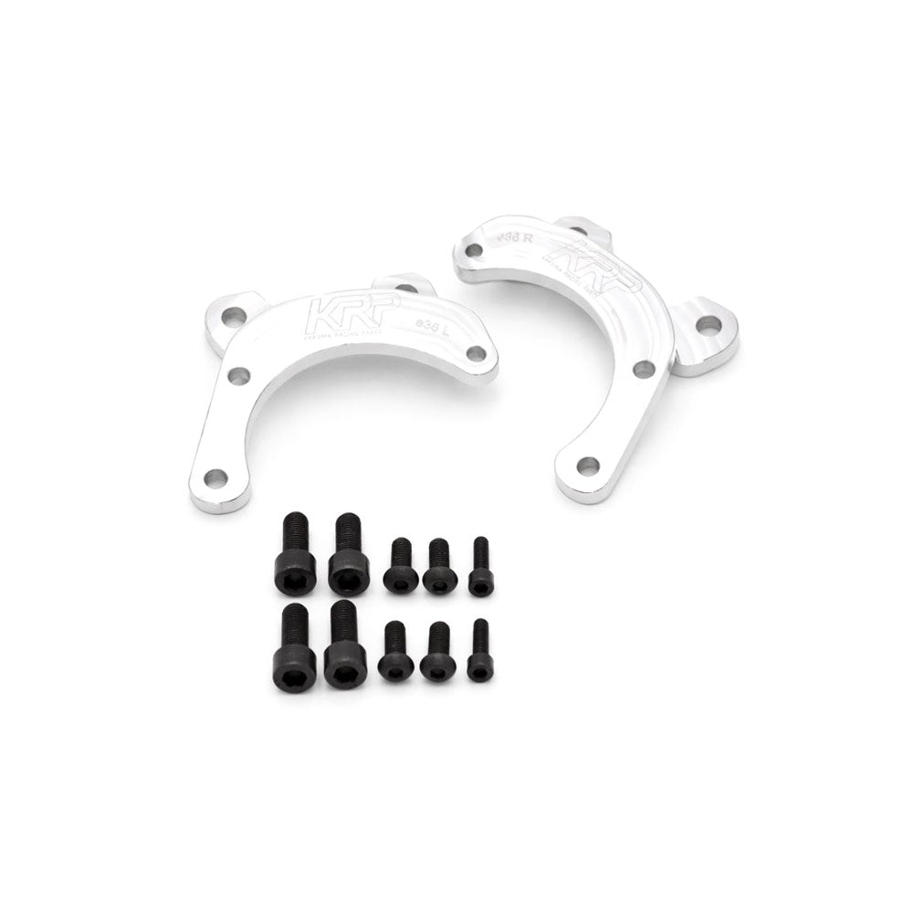 KAKUMA RACING PARTS Dual Caliper Kit Hinterachse auf 2. Bremssattel für Fly-Off passend für BMW E36 (Aluminium)