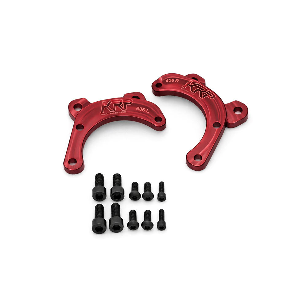 KAKUMA RACING PARTS Dual Caliper Kit Hinterachse auf 2. Bremssattel für Fly-Off passend für BMW E36 (Aluminium)