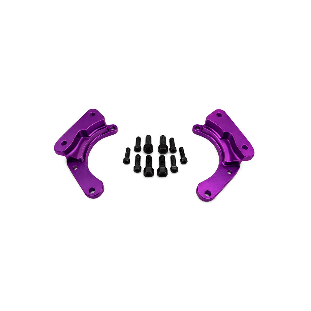 KAKUMA RACING PARTS Dual Caliper Kit Hinterachse auf 2. Bremssattel für Fly-Off passend für BMW E46 330 (Aluminium)