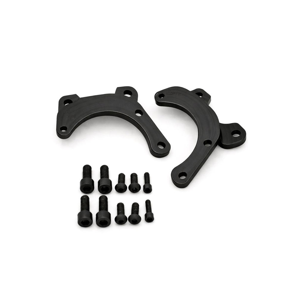 KAKUMA RACING PARTS Dual Caliper Kit Hinterachse auf 2. Bremssattel für Fly-Off passend für BMW E46 (Aluminium)