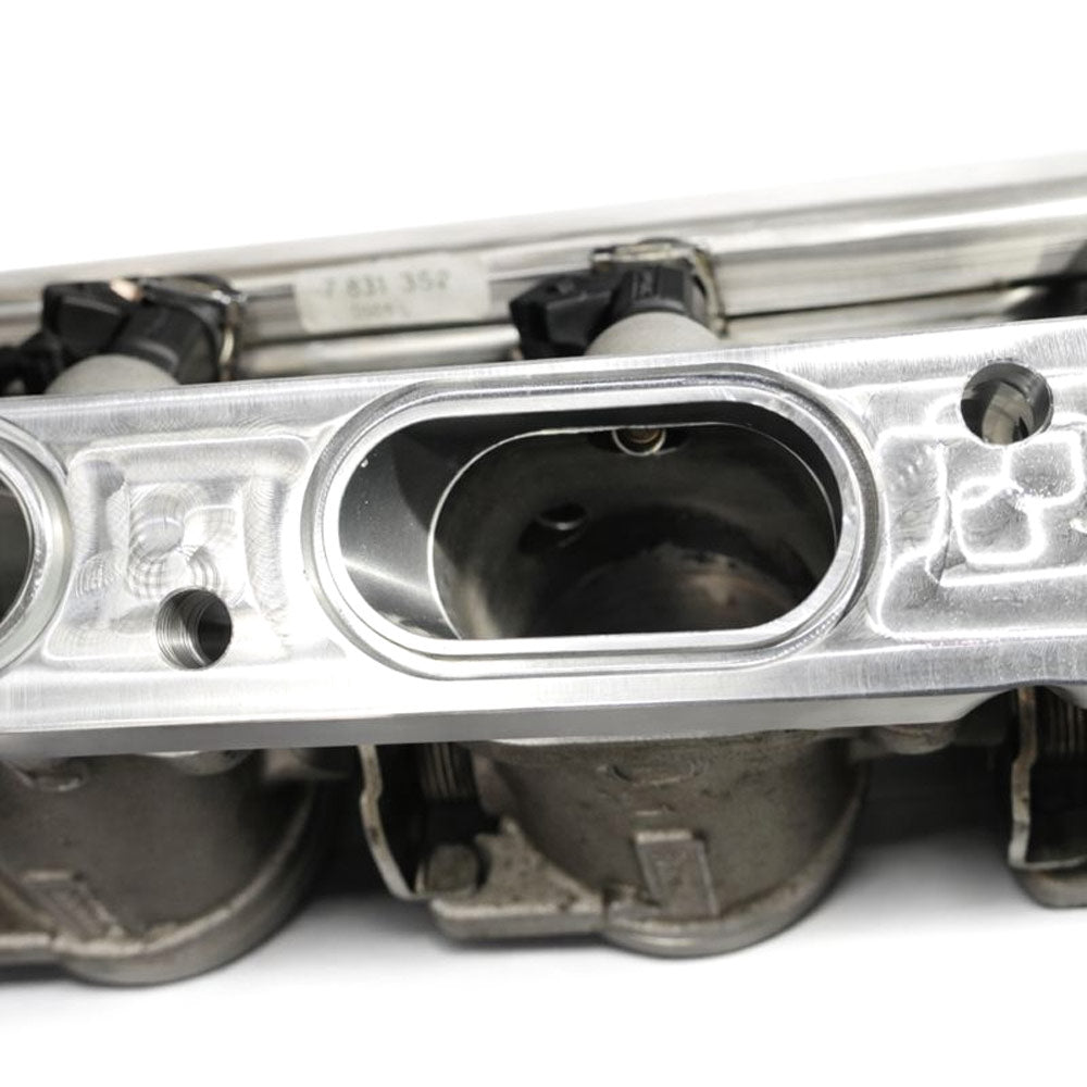 KAKUMA RACING PARTS ITB Adapter passend für BMW M50 M52 M54 auf S54 Einzeldrossel (Aluminium)