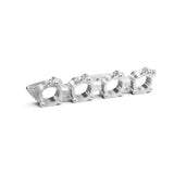 KAKUMA RACING PARTS ITB Adapter passend für Toyota 3S-GE BEAMS auf AE111 Einzeldrossel (Aluminium)