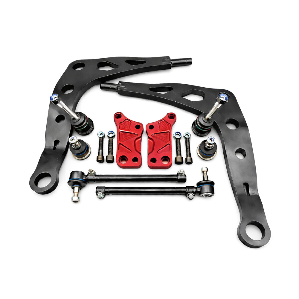 KAKUMA RACING PARTS Lenkwinkel Kit PRO passend für BMW E36 Vorderachse