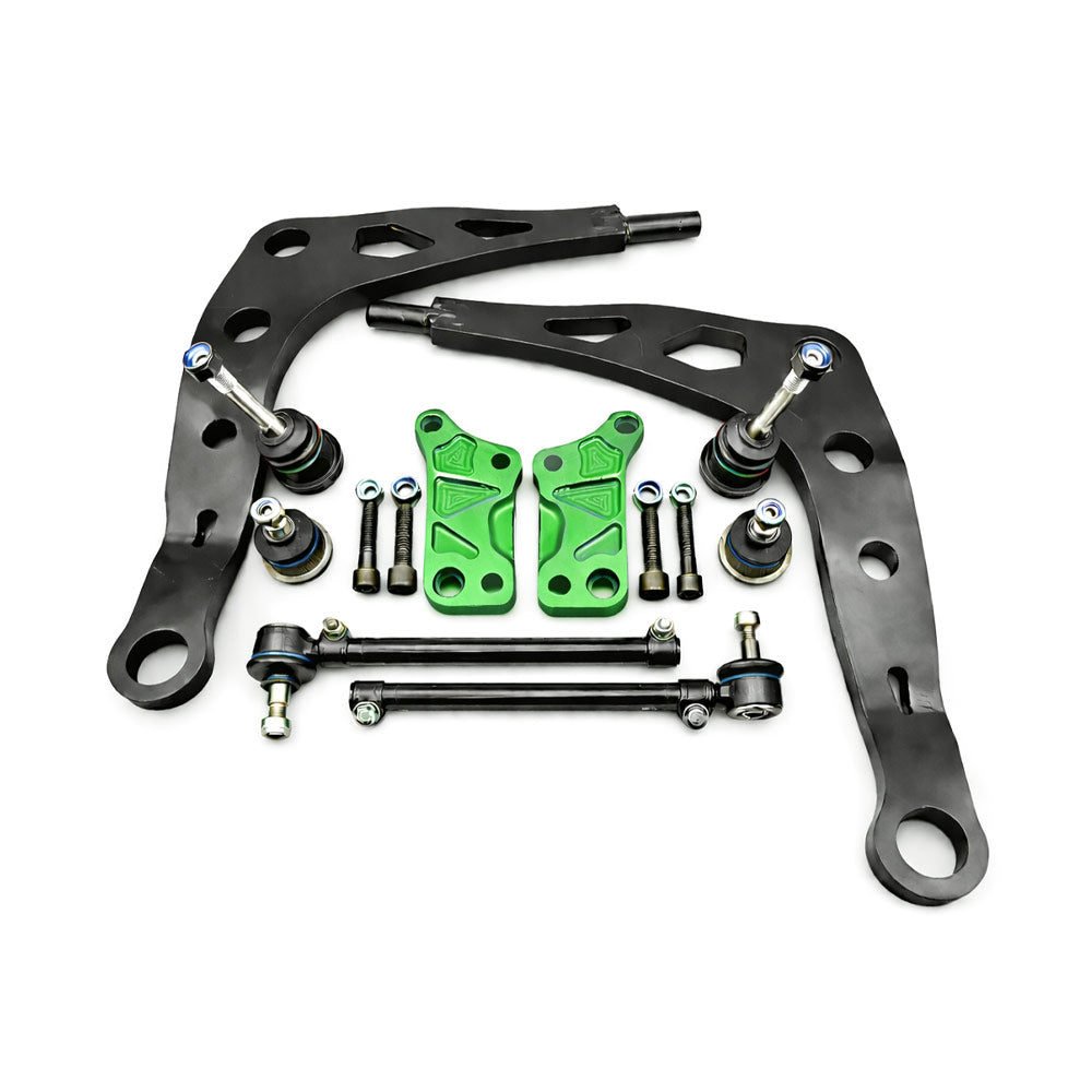 KAKUMA RACING PARTS Lenkwinkel Kit PRO passend für BMW E46 Vorderachse