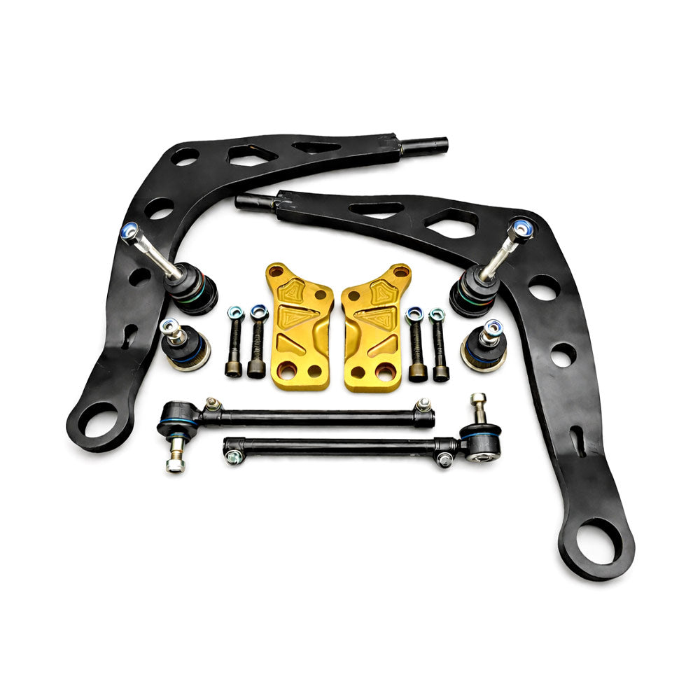 KAKUMA RACING PARTS Lenkwinkel Kit PRO passend für BMW E46 Vorderachse
